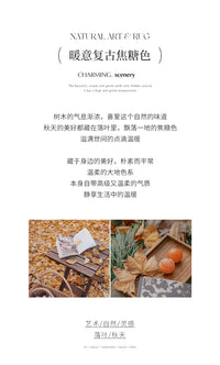 不规则地毯卧室床边毯衣帽间梳妆台地垫ins风高级焦糖色毛绒耐脏 新焦糖栗子-造型-现货 80x160CM
