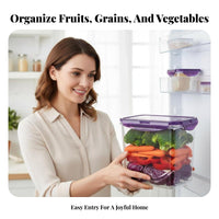 5L Rectangular Food container Large Capacity Storage Box Included for Meal Preppers