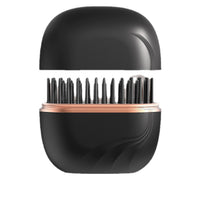 Cordless Mini Hair Straightener Brush with Heat Protection, 3 Heat Settings