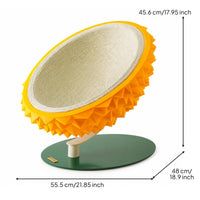 Cat Bed with Scratcher Spiky Cat Scratcher with Bed Cozy for Pet Corner, Kittens
