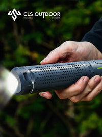 CLS Retractable Camping Lantern, 1m, LED, Rechargeable, Flame Effect