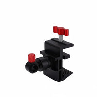 Universal Angling Equipment Bracket Sturdy and Stable Aluminum Alloy Fishing Mount Secure Non-Slip Grip Fishes Net Holder Clamp