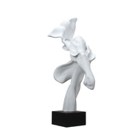 Modern Abstract Sculpture Luxury Look Abstract Sculpture Centerpiece Geometric Statue for Lobby Area, Entryway, Reception Desk