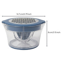 Handheld Citrus Juicer Dome-Shaped Manual Citrus Press Clear Plastic