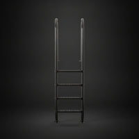 Stainless Steel Pool Ladder No-Embed Pool Ladder with Handrails Non-Slip for Homeowners