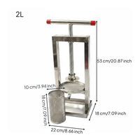Honey Extractor Large Opening Kitchen Tool Heavy Duty for Home