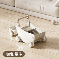 babysoul婴儿学步车宝宝手推车收纳多功能学走路神器助步周岁玩具