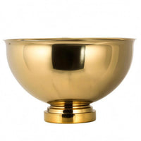Stainless Steel Ice Container Easy to Clean Round Ice Container Large Capacity