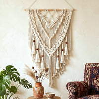 Nordic Style Handwoven Bohemian Wall Hanging Tapestry for Home Decor