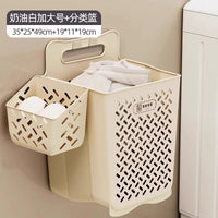 脏衣篓可折叠家用洗衣篮筐壁挂卫生间浴室神器放脏衣服收纳置物架