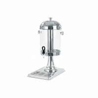 Transparent Drink Dispenser Domed Lid Tap Dispenser Drain Tray Drinkware Raised Stand