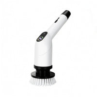 Electric Scrubber Rotating Brush Head Cleaning Tool Nylon Bristles Household Cleaner Deep Cleaning Function Suitable for Bathroom Kitchen Sink Surface Cleaning