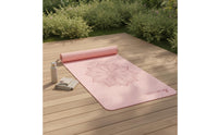 Fitness Mat Non-Slip Fitness Mat with Carrying Strap Textured for Yogis, Dancers, Home Workouts, Floor Training