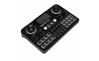 Digital Display Live Live Broadcasting Sound Card Noise Reduction Bluetooth Karaoke Mixer Multi-Band Equalizer Live Sound Card Single-Press Presets for Streamers, Beginners, Recording
