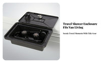 Weatherproof RV Outdoor Shower Kit