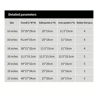 Electrician Tool Bag Wear-Resistant Heavy Duty Tool Bag for Workshop, Mechanics