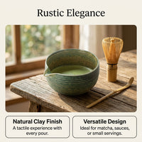 Ceramic Matcha Bowl, Kiln Change Tea Break Bowl