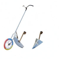 Wheel Hoe Lightweight Manual Weeder Metal Frame for Garden, Field