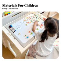Bean-ShapedShaped Toddler Table Childwelcoming Design Toddler Desk and Seating Set