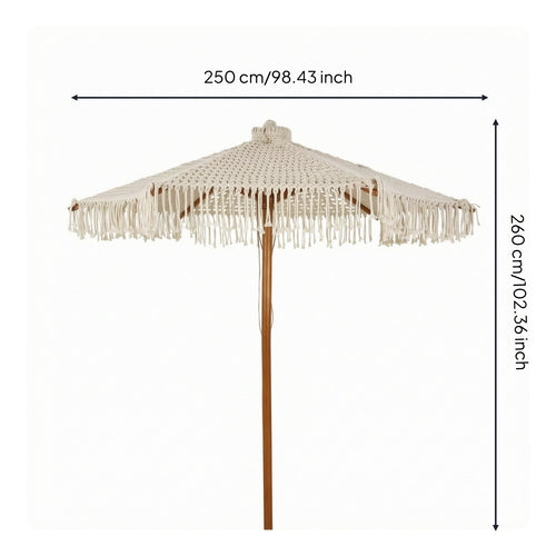 Rope Sunshade Boho Decor Retro