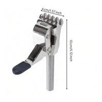 Five-Tooth Cord Clamp Non-Slip-Slip Grip 5 Tooth Clamp Wear-Resistant Coating