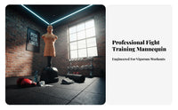Fillable Base Silicone Man Sandbag Long-Lasting Freestanding Punching Training Partner Heavy-Duty Human Torso Striking Target Quick Rebound for Combat Artists, Fitness Enthusiasts, Beginners, Home Gym, Dojo, Garage, Office