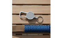 Sturdy Carabiner Reel Key Holder Heavy Duty Retractable Keychain