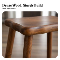 Rectangular Mortise and Tenon Stool Multi-Purpose Low Bench space-saving Size
