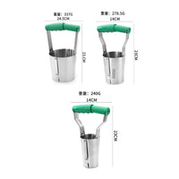 Seedling Transplanter Multi Purpose Grass Plugger Tool Rust Resistant for Garden