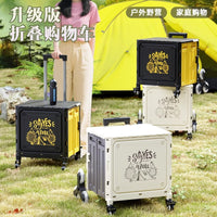小拉车家用折叠购物车取快递小推车拖车手拉车便携轻便买菜拉杆车