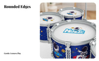 Kids Drum Set Early Education Toddler Jazz Drum Kit for Playtime, Toddlers, Boys