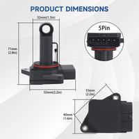 Mass Air Flow Sensor 1974002030 for Toyota Camry Corolla 4Runner