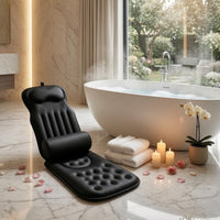 Bathtub Recliner Cushion Headrest Full Body Bath Pillow Extra Thick