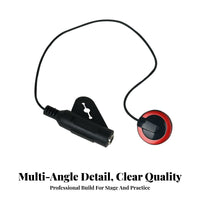 Non-Invasive Acoustic Pickup High-Fidelity Sound Universal String Instrument Pickup Acoustic Guitar Transducer