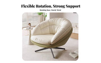 revolving Barrel Chair Light Luxury styling revolving Tub Chair Comfortable Seating Ergonomic Design for Women, home dwellers