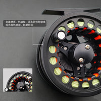 BLF Metal Fly Fishing Reel with Full Line Set
