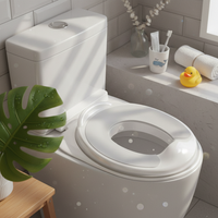 Children's Toilet Seat Stable TPR Padded Toilet Seat Easy to Clean