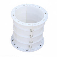 Photovoltaic Pier Form Reusable Round Concrete Pillar Form Easy to Assemble
