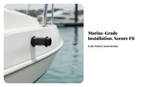 Compact Boat Thru-Hull Fitting