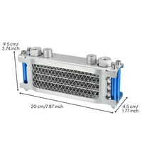 Aluminum Oil Cooler Upgraded Thickened Design for Racing