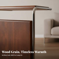 Tripod Side Table two-in-oneUse Indoor Furniture Space-Saving for Bedroom, Homeowners