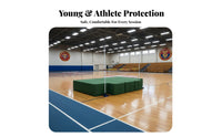 High Jump Landing Mat Impact Absorbing Fighting Arts Tumbling Mat Wear-Resistant Cover Thick Crash Pad for Gymnasts, Kids, School, Training Center