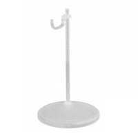 Doll Display Stand with Crotch Support Adjustable Action Figure Display Stand Low-Profile for Shelf