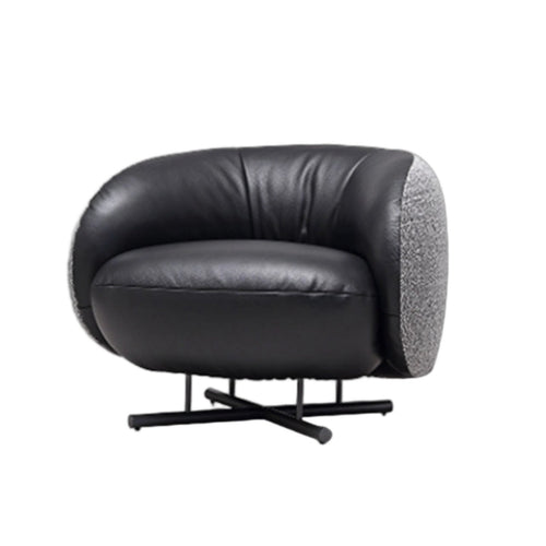 Suspended Armchair Minimalist Design Lounge Chair Modern Aesthetic Sturdy Frame for Interior Decorators, Adults, Reception Area
