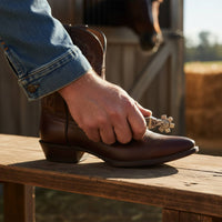 Stainless Steel Boot Spurs Decorative Design Stainless Steel Spur Rust Resistant