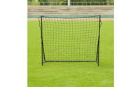 Black Replacement Net with Elastic Buckles Wear-Resistant Soccer Rebounder Net with Elastic Ropes Heavy-Duty Multipurpose for Coaches, Backyard