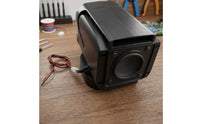 Sound Quality Boost Speaker with Pedestal Base Compact Full-Range Speaker DIY Mini for Audiophiles
