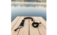 Elastic Coiled Wave Riding Leash Stretchy Surfboard Leash with Ankle Cuff Sturdy Water Sports Accessory Comfortable for Paddleboarders