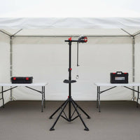 Folding Bike Repair Stand Foldable Workstand Height Adjustable for Workshop