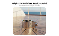 Bimini Top Hardware Set Aquatic Grade Bimini Top Hardware Kit Stainless Steel Jaw Slide Loop End Kit for Boats